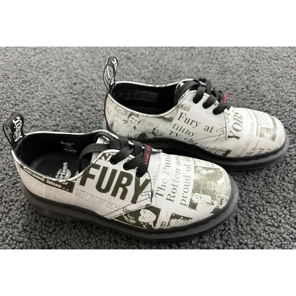 DR MARTENS - Sex Pistols 1461 Leather Oxford 3-eye Shoes Women 6 / Men 5. main image 5